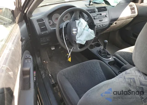 2002 Honda Civic Lx from USA, damaged, VIN 1HGEM21562L043101